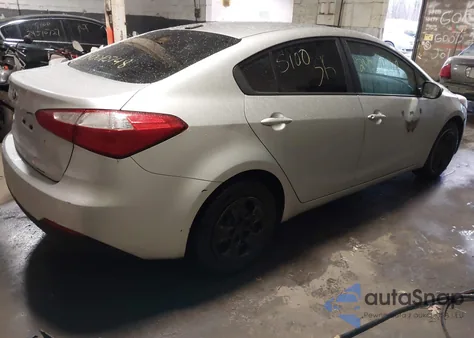 2014 Kia Forte Lx из США, поврежденный, VIN KNAFK4A68E5175117
